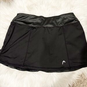 Head athletic black mini skorts